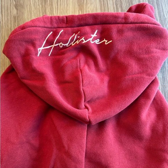 Hollister Red Hoodie - Picture 5 of 10